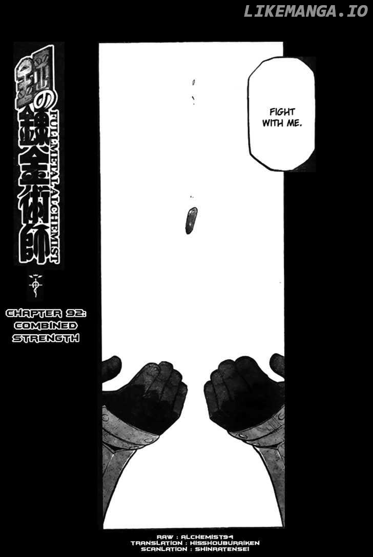 Fullmetal Alchemist, Chapter 92 image 03